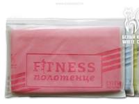 БК-плюс Полотенце Фитнес, 40х90, БЕЛЫЙ КОТ